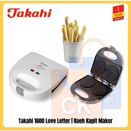 TAKAHI 1600 Love Letter Maker (Egg Roll/ Kuih Kapit)