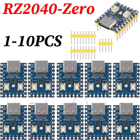 RP2040-Zero RP2040 Microcontroller PICO Development Board Dual-core 264KB Cortex M0+ Processor 2MB F