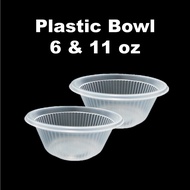 Toli (100pcs) 3'' 5'' Plastic Bowl 6oz 11oz TB300 TB320 Disposable Bowl Party Bowl TB-300 TB-320