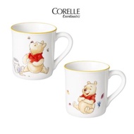 [CORELLE Coordinates] Winnie The Pooh Mug 2p Set (Honey Bee 1p &amp; Flower 1p)