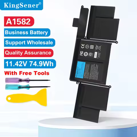 KingSener A1582 A1493 Laptop Battery For Apple MacBook Pro 13" Retina A1502 2013 2014 2015 Year 020-