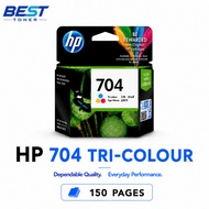 BEST TONER HP 704 Tri-Colour Compatible Ink Cartridge Colour Ink Replacement For HP DeskJet Ink Adva