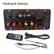 D100 D300 bo mạch khuếch đại âm thanh 600W Hỗ Trợ micro kép Bluetooth Amplificatore Subwoof Cho 4Ohm