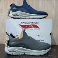SKECHERS ARCH FIT ASCENSION MENS FITNESS - 232404/NVY/CHAR( SIZE: 45, 451⁄2)