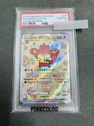 ［Pokémon Card] 日版 PTCG 爆香猿 PSA10 Baocky Nagano 長野 畫師  VSTAR SAR 214/172  Usagi 烏薩奇 Hachiware 哈奇小八 Ch