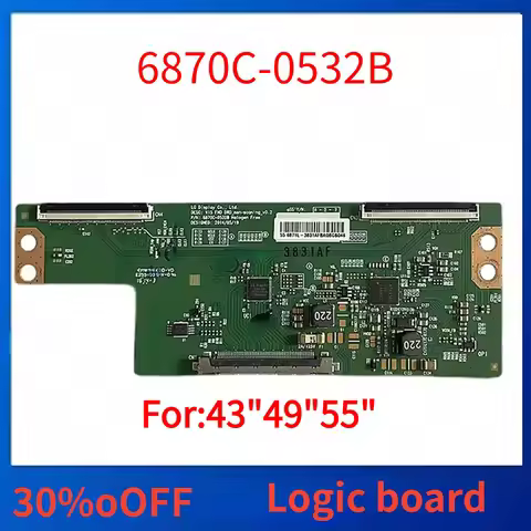 Original 6870C-0532B for 43'' 49'' 55'' TV Tcon 6870C Logic Board TV Board Placa Tv Original T-con C