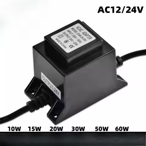 Outdoor Waterproof AC12V/24V Transformer; AC220V to 2/24V Underwater Light Adapter; Swimming Pool LE