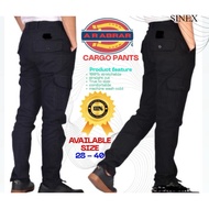 SELUAR KERJA CARGO SIX POCKET STRAIGHT CUT BOLEH PAKAI LELAKI DAN WANITA UNISEX VIRAL