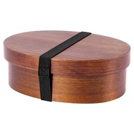 Wooden Lunch Boxs Food Containers Japanese Style Bento Lunchbox for Children School Dinnerware Bowl