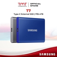 TMT Samsung T7 Type-C External SSD (1TB/2TB/4TB) (Indigo Blue/Titan Gray)