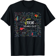 2025 Gildan gift Men's Pure Cotton T-Shirt 44th Birthday-1936-44 Years Old T-Shirt Square Root XS-3X