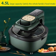 Large Capacity 5L Visual Airfryer Household Electric Fryer Intelligent 360degree Automatic