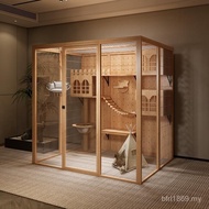 Luxury House House Household Glass Cat Cat House Cat Cage Large Pet Cat Villa Panoramic Cat Villa Ca