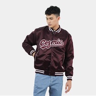 Cosmic Jacket Varsity CRAWLERS MAROON - Jaket Pria