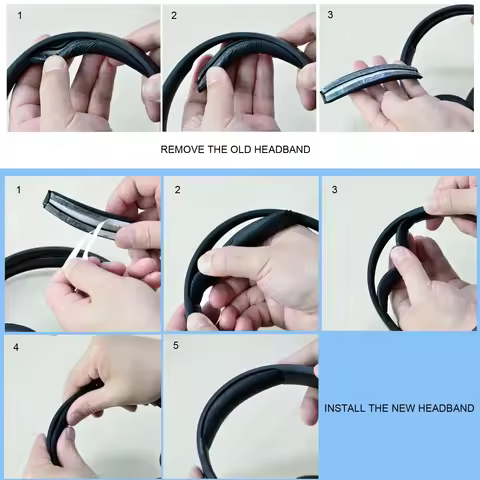 Replacement Ice gel / Leather Earpads / Headband For JBL Tune 700BT/710BT/720BT/750BT,750BTNC/760(76