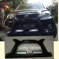 tanduk depan bumper depan rush terios lama 2010 2015 2017 luxury trd