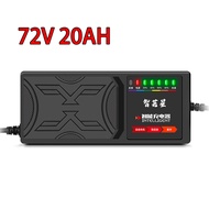 48V 60V 72V12/20AH Smart Electric E-Bike Bike Bicycle Scooter Power Supply Lead Acid Battery Charger