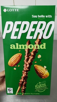 Lotte Pepero Almond and Chocolate 8 packs