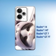 Silicone Realme 14 - Realme 14T - Realme GT 7 - Realme GT 7T _Casing case Flexible Thick black clear