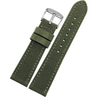 < Ready Straw-Woven Canvas Watch Strap Suitable for Casio Casio Forester FT-500WC Retro Forester Wat