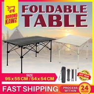 HY-8093 / HY-8094 Foldable Table Camping Outdoor Table Meja Picnic Folding Compact Portable Egg Roll