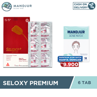 Seloxy Premium 6 Kaplet - Vitamin Kulit Anti Penuaan Dini Anti Kerutan