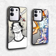 RN68 Anime Character Straw Hat Case Vivo series Compatible for Vivo Y29 4G Y19S V50 V40 V50 Lite V40