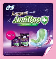 SOFY COMFORT NITE WINGS ANTIBAC 35.5CM / 42.5CM