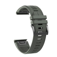 Zenia Quick Release fit 26MM 22MM Silicone Watch Strap for Garmin MARQ Instinct Quatix Fenix 8 AMOLE