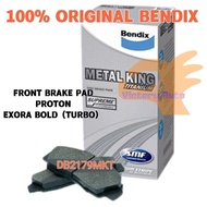 ORIGINAL BENDIX FRONT BRAKE PAD DB2179MKT PROTON EXORA BOLD TURBO CFE 1.6