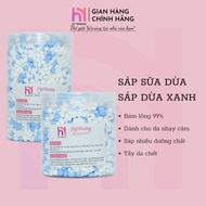 Hair Wax Mixed with Coconut Milk + Green Coconut Premium Super Clinging to Hair and Free HY WAXING W