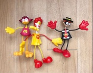 早期收藏 麥當勞經典玩具McDonald's 漢堡神偷 大鳥姊姊 麥當勞叔叔 復古 古董 擺件 公仔 老玩具