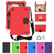 For  Huawei Matepad T8 8inch M5 Lite 2020 for Huawei Matepad M6 8.4 2019 Handle Kickstand Kids EVA Shockproof Case with Shoulder Strap