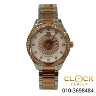 Roscani Sapphire Glass Gold Stainless Steel Band Ladies Watch BLE456G5
