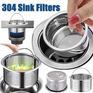 🔥Ship 24H🔥 Sink Strainer Kitchen Sink Drainer 304 Stainless Steel Sink Filter Sink Net Filter Food R