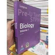 Pre-u-text STPM BIOLOGY Book VOLUME 1/LONGMAN