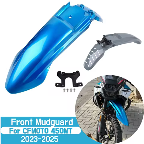 For CFMOTO 450 MT 450-MT 2023-2025 450MT Front Mudguard Fender Wheel Tire Hugger Splash Guard Fairin