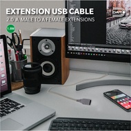 Daiyo CP 2506 USB 2.0 A Male to A Female Extensions Cable 1.8m