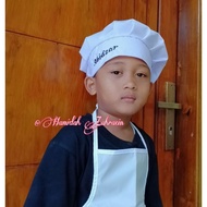 CHILDREN'S CHEF HAT//KITCHEN CHEF HAT//CHEF HAT COLLECTION//CHILDREN'S NAME EMBROIDERED HAT//CUSTOM 
