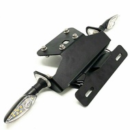 Motorcycle LED Tail Tidy Turn Signal Fender Eliminator Kit Fit For Kawasaki Z250 Z300 Ninja 250/ 300