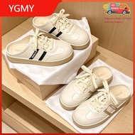 Women Buckle Rubber Cork Casual Slippers