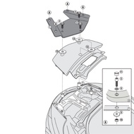GIVI SR3104 Rear Rack for Suzuki Burgman 650/ Executive - อุปกรณ์ติดตั้งกล่องท้าย