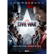 Captain America_Civil War DVD Cassette (2016)