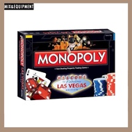 【Monopoly LAS VEGAS】เกมกระดาน Monopoly Junior เกมเล่นหลายคน เกมการ์ด Monopoly Game เกมเล่นกับเพื่อน 
