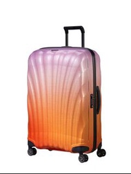 開學優惠 Samsonite C-LITE SPINNER 75/28 SUNSET ORANGE 28吋 升級超輕貝殼 大型托運箱 晚霞橙 歐洲製造 C LITE 搵喼More易