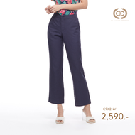 กางเกงขายาว กางเ﻿กงผู้หญิง C&D Linen Pants ทรง Basic Pants ขายาว ทรงกระบอก เนื้อผ้าลินินพรีเมี่ยม สี