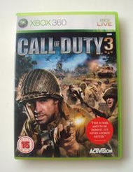 XBOX360 決勝時刻3 使命召喚3 英文版(ONE可玩) Call of Duty 3