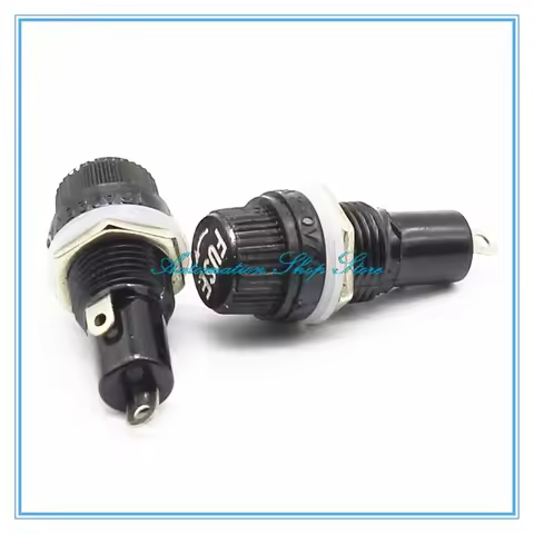 10PCS Automobile Fuses Insurance Pipe Seat Panel Mounting Fuse Holder 12mm HRC Fuse Holder BLX-1 5X2