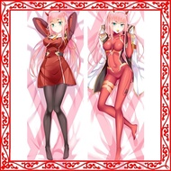 DARLING in the FRANXX ZERO TWO Cosplay Body Pillow Cover Anime Peach Skin Double-sided Print  Long H