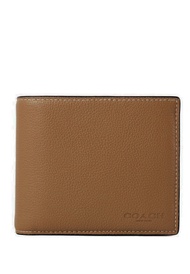 Coach Mens 3 In 1 Wallet - Light Brown